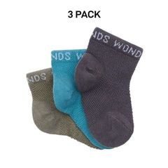 Bonds Baby Wondercool Low Cut Socks Breathable Soft Natural Cotton 3 Pack RXWN3N