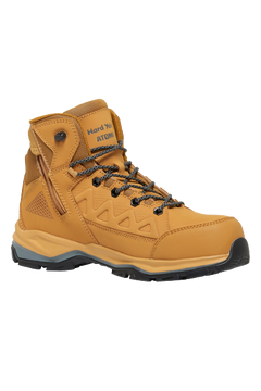 Hard Yakka Mens Atomic Work Hybrid Safety Boots Nano Gravity Carbon Fiber Y60280