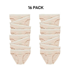 Bonds Girls Bikini Sport Super Soft Smooth Seams Moisture Wicking 16 Pack UWCW4A