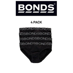 Bonds Girls Bikini Undies Flexible Lightweight and Breathable 4 Pack UZR14A