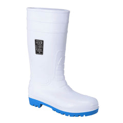 Portwest Mens Total Safety Rubber Boots Gum Wellington S5 Steel Cap Work FW95