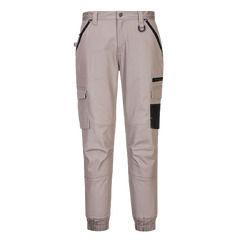 Portwest Cuffed Slim Fit Stretch Work Pants Comfortable Tapered Pant MP703