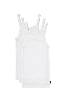 Bonds Girls Teena Singlet Super Soft Cotton Rib Wide Shoulders Top 2 Pack UYXP1B