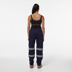 KingGee Womens Safety WorkCool Maternity Reflective Bio Motion Pant K43007
