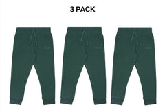 Bonds Kids Tech Sweats Trackie Pants Lightweight Warm Minimise Heat 3 Pack KVQRK