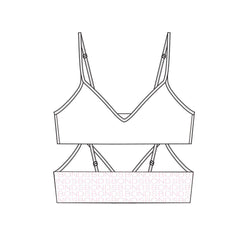 Bonds Girls Stretchies Contour Crop Extendable Elastic Straps Bra 3 Pack UZR31A