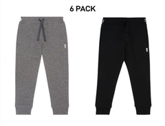 Bonds Kids Fleece Trackie Pants Drop Crotch Styling & Tapered Legs 6 Pack KVRJK