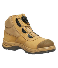 KingGee Mens Tradie Boa Work Safety Boots Slip Resistance Comfortable K27170