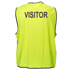 Portwest Visitor Hi-Vis Vest Class D Lightweight Touch Tape Work Safety MV120
