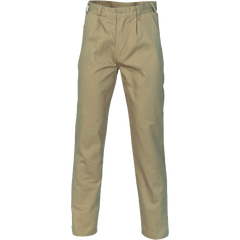 DNC Workwear Mens Cotton Drill Work Pants Comfortable Heavyweight Work 3311