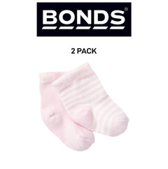 Bonds Baby Classics Bootee Comfortable Soft Natural Cotton 2 Pack RYY92N