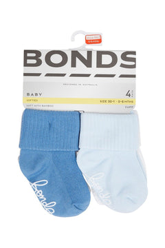 Bonds Baby Bamboo Cuff Super Soft and Feature Fun Colours 12 Pack R41354