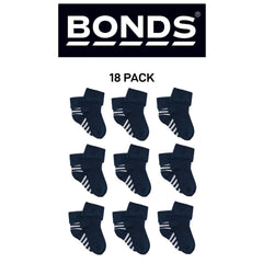 Bonds Baby Wondersock Super Soft Cotton and Durable Comfy 18 Pack R6289T