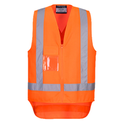 Portwest TTMC Vest Lighweight Hi Vis Reflective Tape Work Safety TM310