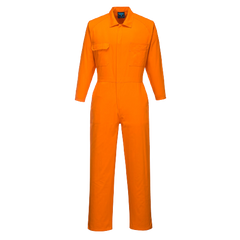 Portwest Lightweight Orange Coveralls Reflective Taped Work Safety MW922