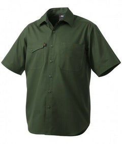 Mens KingGee Short Sleeve WorkCool 2 Cotton T-Shirt Top Tee Button Shirt K14825