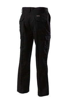 Mens Hard Yakka Cargo Workwear Pants Black Midnight Blue Safety Y02590