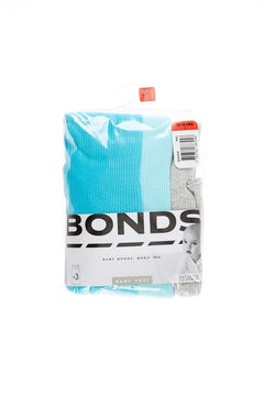 Bonds Baby Vest Ribbed Warmth Singlets Comfy Side Seamfree 6 Pack BXHNT