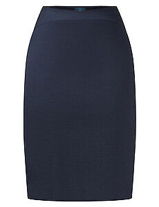 NNT Womens Sharkskin Detail Pencil Skirt Box Pleats Business Comfort CAT2L3