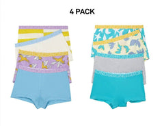 Bonds Girls Shortie Full Coverage Modesty Ultimate Soft Waistband 4 Pack UWCA4A