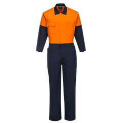 Portwest Regular Weight Combination Coveralls Reflective Taped Work Safety MW931