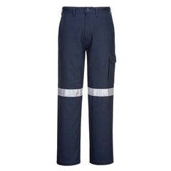 Portwest Mens Prime Mover Cargo Pants Taped Cotton Pre Shrunk Work Safety MP701