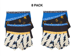 Bonds Boys Trunk Supportive Pouch with Comfy Coverage and Elastic 8 Pack UWCF4A