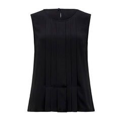 NNT Womens 2 Pack Sleeveles Pleat Front Silhouette Lightweight Blouse CATU5Q