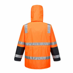 Portwest Mens Huski Chassis Jacket Softshell 2 in 1 Reflective Safety Tape K8074