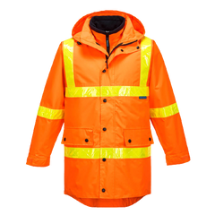 Portwest Squizzy Day/Night 4-in-1 Jacket with Micro Prism Tape Safety Work MJ885