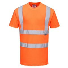 Portwest Hi-Vis T-Shirt Breathable Reflective 2 Tone Casual Work Shirt RT23