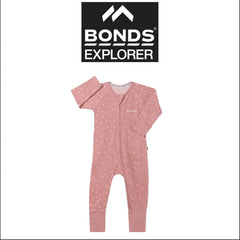 Bonds Baby Poodlette Zip Wondersuit Cotton Safe Protective Zip BZJSA R2T