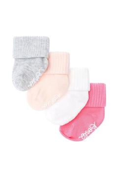 Bonds Baby Bamboo Cuff Super Soft and Feature Fun Colours 4 Pack R41354