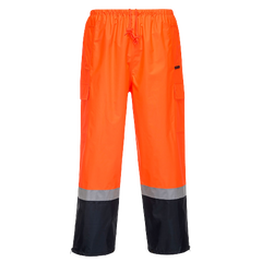 Portwest Wet Weather Cargo Pants 2 Tone Reflective Work Safety MP200