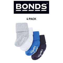 Bonds Baby Bamboo Cuff Super Soft and Feature Fun Colours 4 Pack R41354