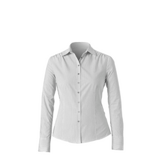 NNT Womens Cotton Blend Formal Shirts Long Sleeve Business Cotton Shirt CAT4KR