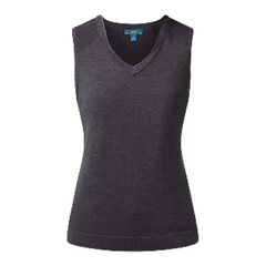 NNT Womens Pure Wool Textured Panel Vest Classic V-Neck Fit CAT5AR