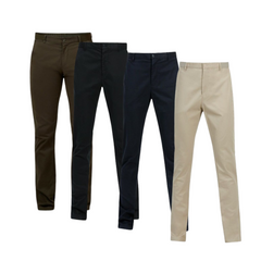 Mens NNT Uniforms Workwear Chino Pants Business Work Smart Casual Stretch CATCH6