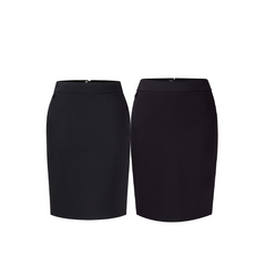 NNT Womens Business Helix Dry Poly Pencil Skirt Detail Invisible Zip CAT2NH