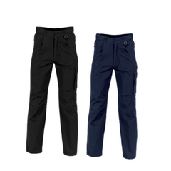 DNC Workwear Mens Mens P/V Pleat Front Pants Comfortable Work Comfort 4502