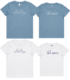 Tumby Bay Tennis Club Kids Hot Shots Tees 3005