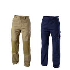 Mens Hard Yakka Legends Light Weight Cotton Pants Tough Cordura Strength Y02906