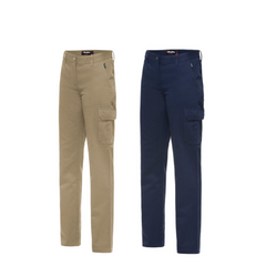 KingGee Women's Work Pants Improved Fit Comfy Cotton Drill Work Safety K43530
