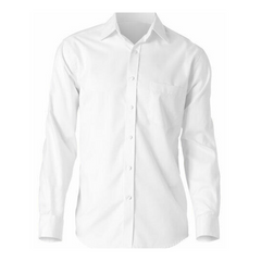 NNT Mens Textured Twill Fine Stripe Long Sleeve Cutaway Collar Business CATD1K