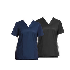 NNT Womens Nightingale V-Neck Classic Nurse Scrub Top Hip Pocket Workwear CATU5F