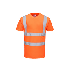 Portwest Hi-Vis T-Shirt Breathable Reflective 2 Tone Casual Work Shirt RT23