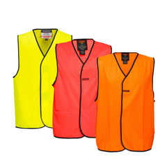 Portwest Hi-Vis Vest Class D Prime Mover Reflective Taped Work Safefy MV116