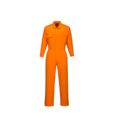 Portwest Lightweight Orange Coveralls Reflective Taped Work Safety MW922