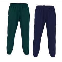 DNC Workwear Mens Poly/Cotton Fleecy Track Pants Comfortable Work 5401