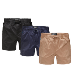 Elwood Mens Elastic Light Short Summer Stretch Comfortable Workwear EWD205